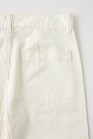 Moussy Vintage Pomonok Gusset Cargo Pants, White
