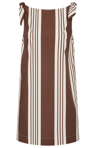 Posse Rosie Mini Dress, Choc Stripe