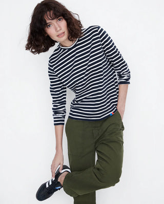 Kule The Modern Long, Navy Cream