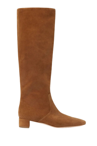 Loeffler Randall Indy Low Heel Tall Boot, Cacao