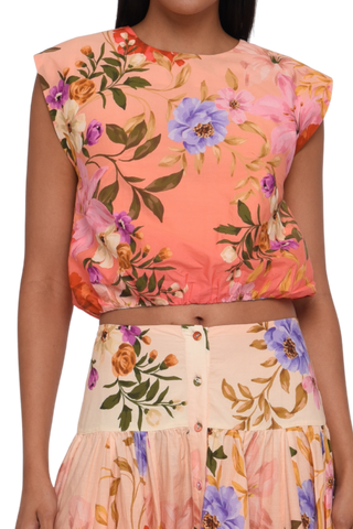 Love the Label Cambrie Tank, Splendor in the Garden Print