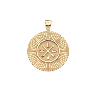 Jane Win FOREVER Around The Sun Drawn Link Necklace, Lapis