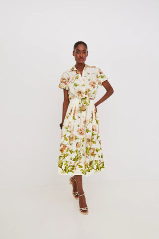 Cara Cara Marge Skirt, Lockwood Flora Egret Monkee's of Mount Pleasant Cara Cara Marge Skirt, Lockwood Flora Egret Monkee's of Mount Pleasant