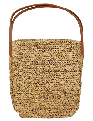 The Solana Raffia Tote