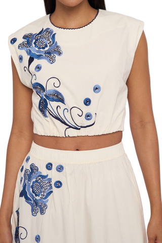 Love the Label Cambrie Tank, Kimber Embroidery