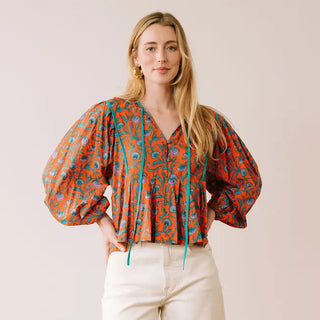Sunshine Tienda Fable Top, Wildflower Tango