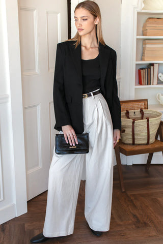 Emerson Fry Atelier Blazer, Onyx Wool