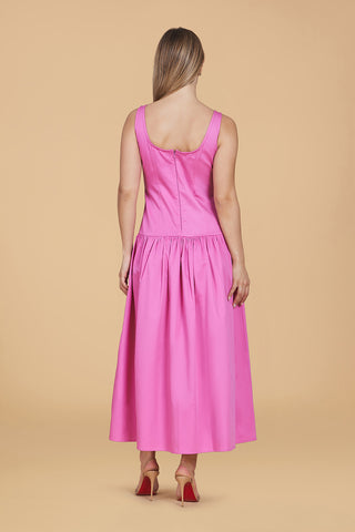 Annie Dress, Dragonfruit