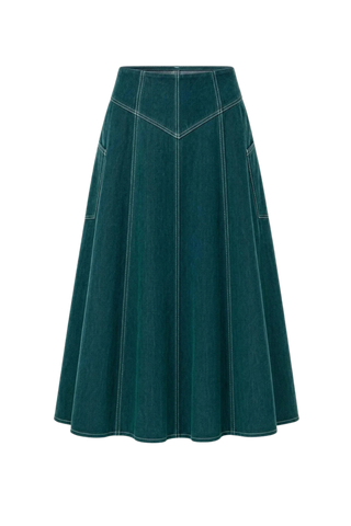 Cleobella Diana Midi Skirt, June Bug