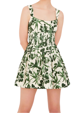 Cara Cara Ria Dress, Colette Toile Green