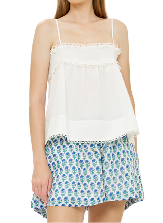 Oliphant Sadie Top, Tisbury White