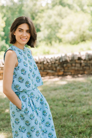 Livro Scout Skirt, Orchid Sprigs