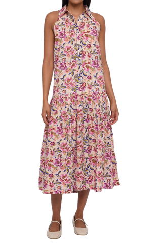 Love the Label Charlotte Long Dress, Roxanna Floral Print