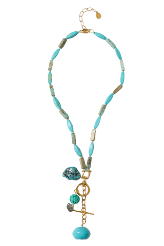 Chan Luu Alexandria Necklace, Turquoise