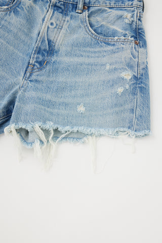 Moussy Ridgemere Shorts, Light Blue