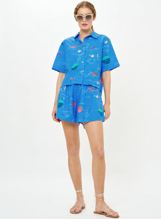 Oliphant Riley Shorts, Dip Blue