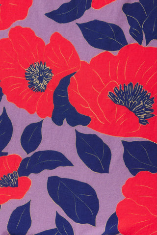 Trovata Flores Culotte Pant, Poincianna Floral