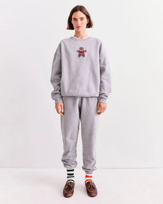 Kule The Oversized Gingerbread Sweatshirt, Heather Grey