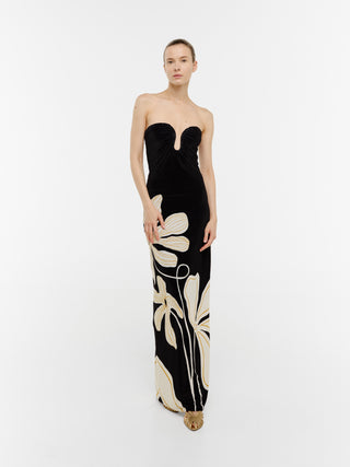 Cala De La Cruz Yves Dress, Reverie Caviar