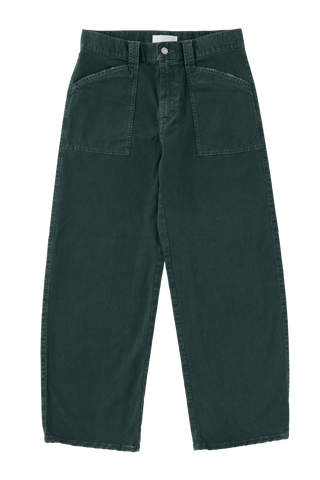 Moussy Vintage Pomonok Gusset Cargo, Dark Green