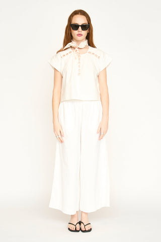 Mirth Merida Top, White