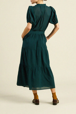 Trovata Blair Dress, Sea Pine Check