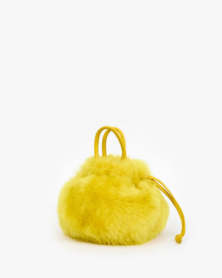 Clare V. Emma w/ Top Handle, Soleil Shearling