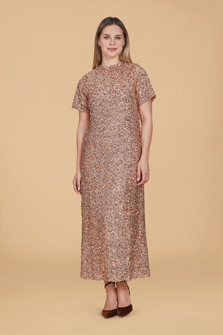 Olivia by Livro Gwenyth Dress, Gold Sequins