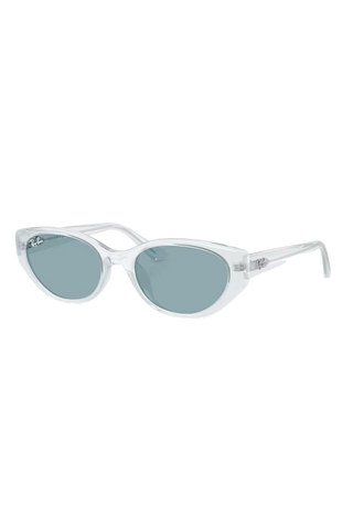 Ray-Ban Transparent Ice Sunglasses, Blue