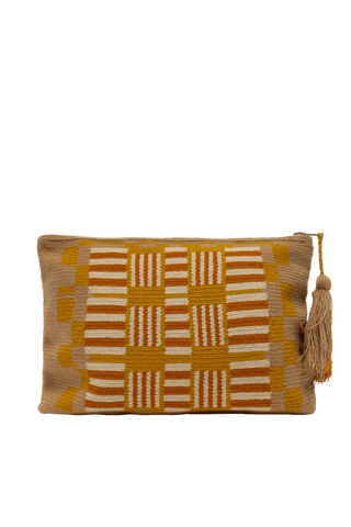 Guanabana Eve Clutch, Mustard & Yellow