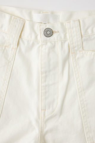 Moussy Vintage Pomonok Gusset Cargo Pants, White