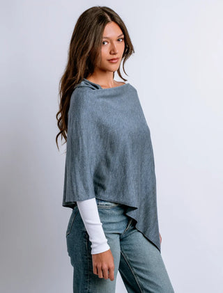 Kerisma Eden II Poncho, Light Denim