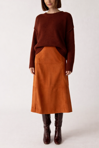 Marie Oliver Yuri Skirt, Crabapple