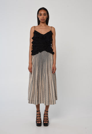 Love the Label Karina Skirt, Clara Stripe Print