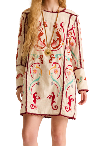 Carolina K Ensenar Dress, Gardenia