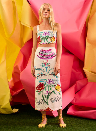 Hunter Bell Haylie Top, Anniversary Print