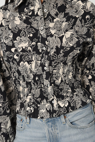 Love the Label Rolo Top, Moonlit Floral Print