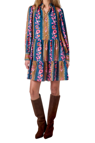 Crosby Blaise Dress, Tapestry Stripe