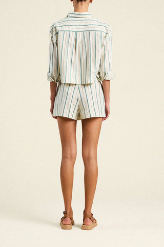 Trovata Gracia Skort, Verde Stripes