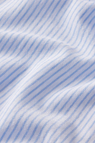 Eberjey Nautico Long PJ Set, White Cornflower