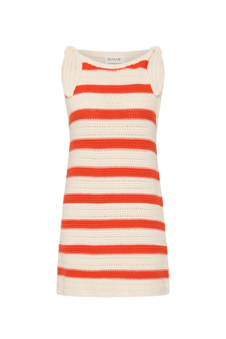 Roame. Manon Knit Dress, Rouge