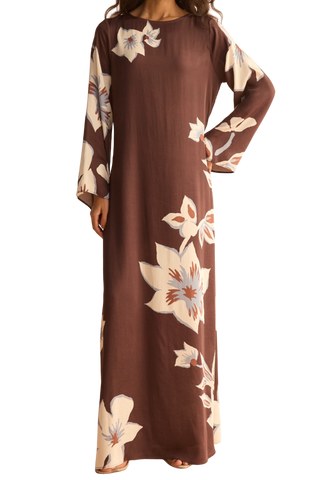 Omika Parker Dress, Adrienne Ganache