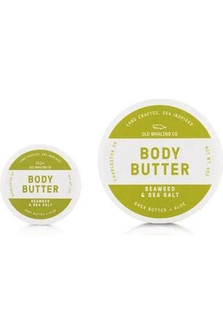 Old Whaling Co. Travel Size Body Butter, Seaweed & Salt