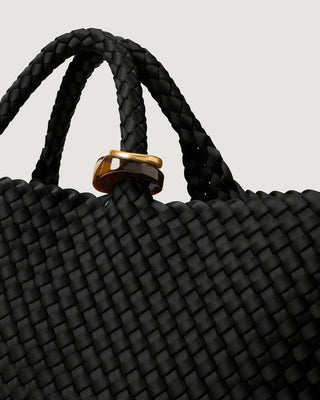 Naghedi St. Barths Medium Beads Tote, Onyx