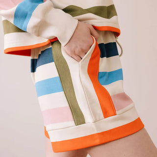 Sunshine Tienda Logan Set, Confetti Stripe