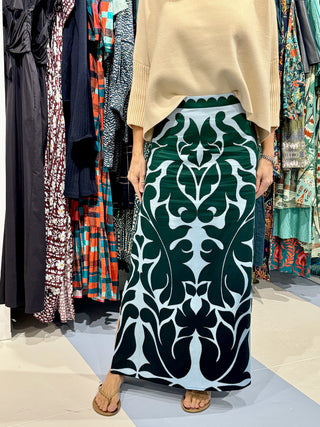 Anna Cate Portia Skirt, Blue Lagoon