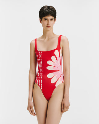 Cala De La Cruz Vienna One Piece Swimsuit, Gioiacarmin