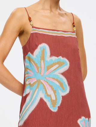 Kivari Enzo Midi Dress, Maroon