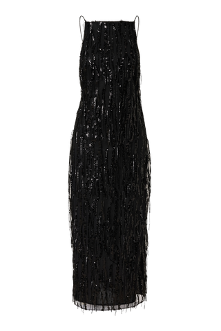 Roame. Tasmin Sequin Dress, Black