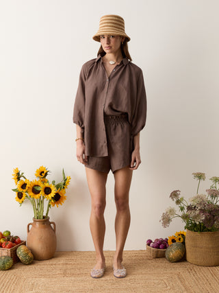 Boteh La Ponche Short, Mocha